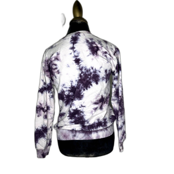 1981 Retro Vintage Look Viacom MTV Tie Dye Sweatshirt Women's Small - Picture 4 of 9